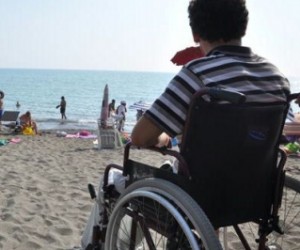 mare per tutti anche in carrozzina