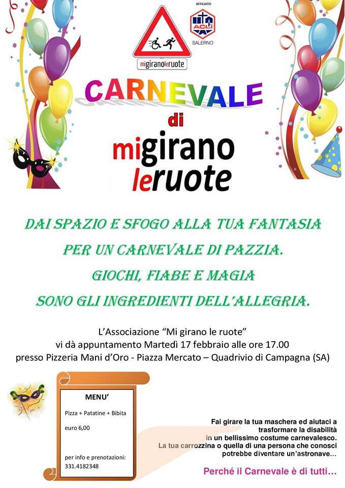 carnevale-mi-girano-le-ruote | ItaliAccessibile - BLOG TURISMO ...