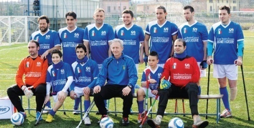 Calcio Amputati, sabato 28 marzo Italia-Irlanda a Vicenza