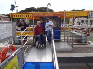 Cesenatico abbattimento barriere-architettoniche sui traghetti