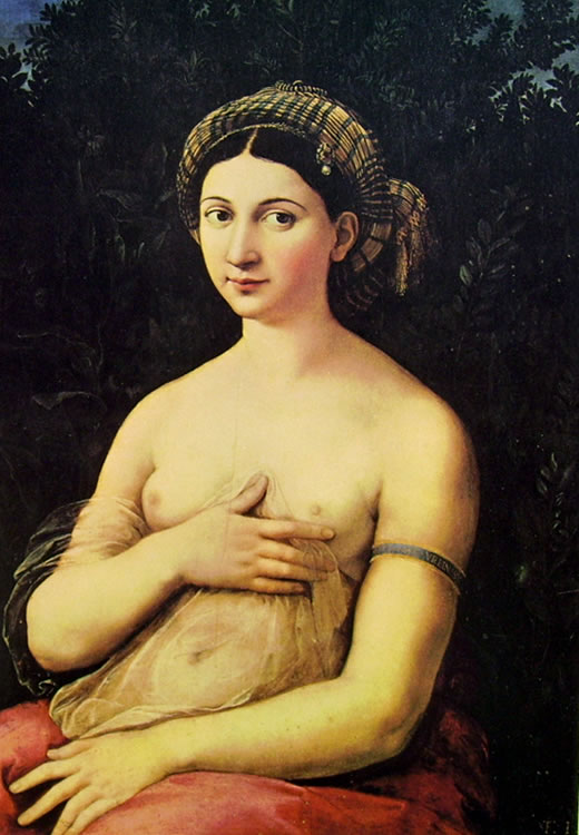 Raffaello, La fornarina