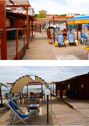Tangram a Follonica (Gr) una spiaggia attrezzata e accessibile