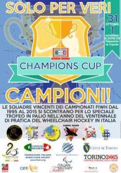 Wheelchair Hockey Torino 31 ottobre- 1 Novembre 2015