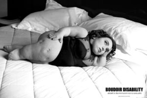 Boudoir Disability - Valentina Tomirotti - Foto di Micaela Zuliani per Portrait de Femme