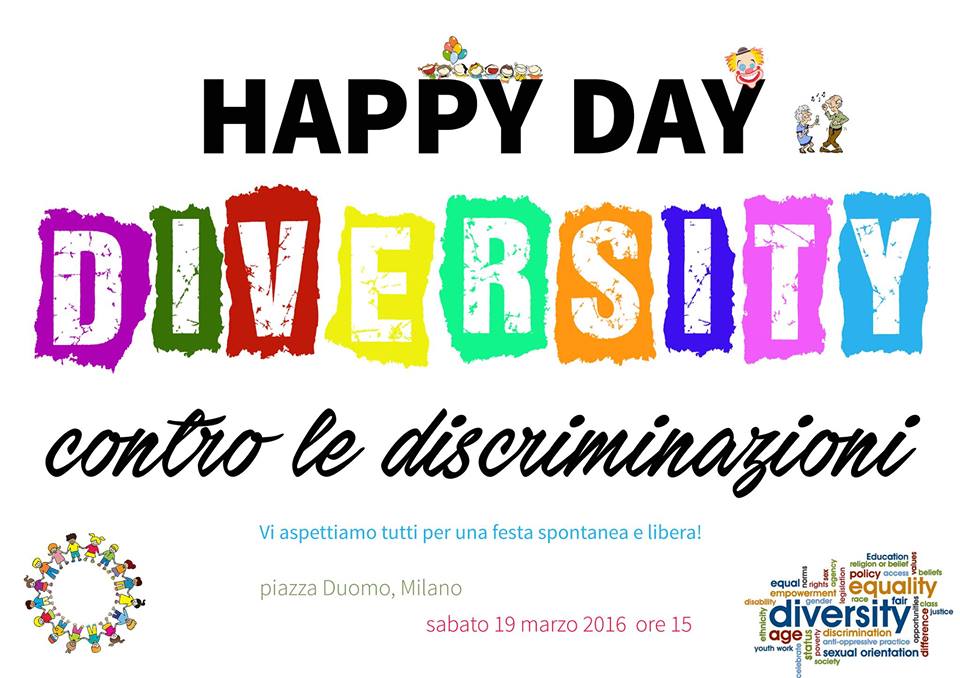 Happy Day Diversity - 19 marzo 2016- Milano