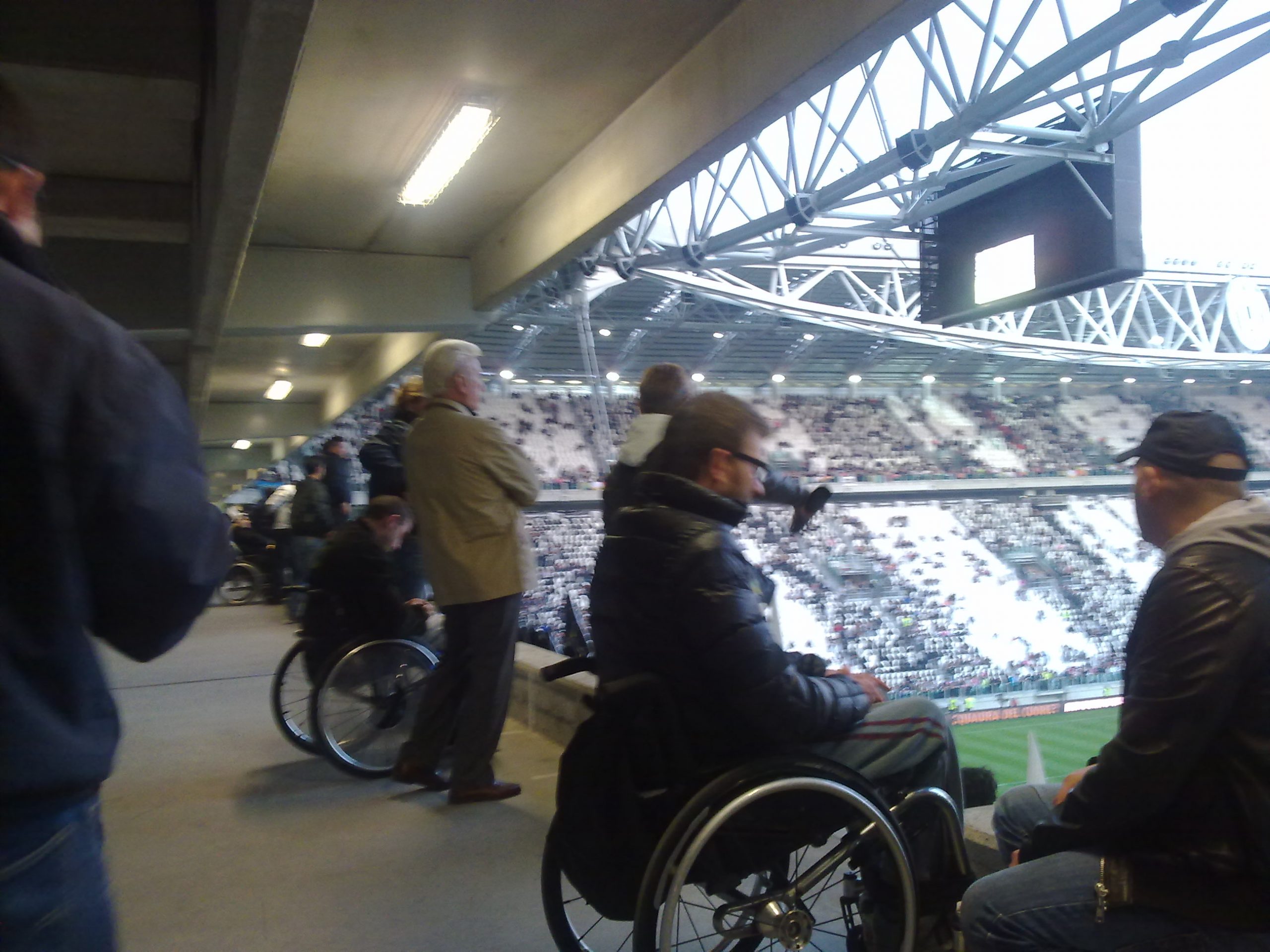 Stadio negato ai disabili