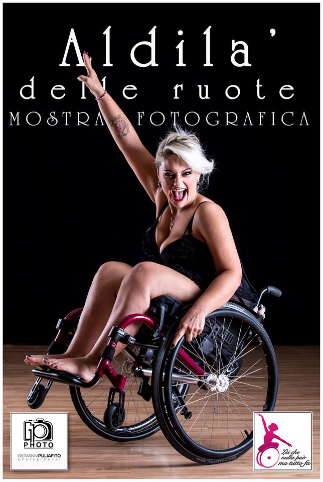 Roberta Macrì “Aldilà delle ruote”: Shooting Fotografico bellezza, disabilità possono vivere in armonia