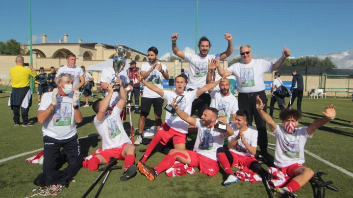 Calcio amputati: Vicenza campione d’Italia 2020