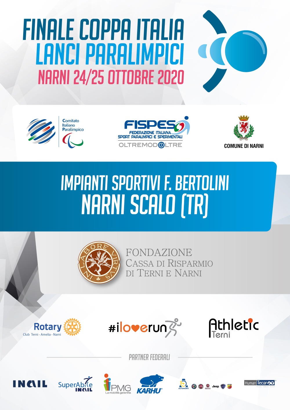 Atletica paralimpica Narni