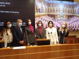 Nella foto da sinistra: Giusy Versace, Maurizio Gasparri, Maria Grazia Cucinotta, Mariastella Gelmini, Solveig Cogliani e Maria Stella Giorlandi