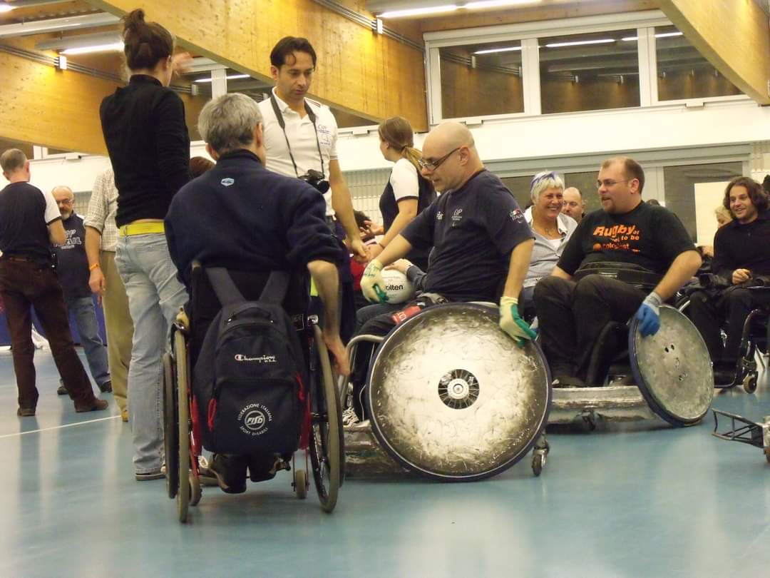 Sport paralimpico: anniversario rugby in carrozzina