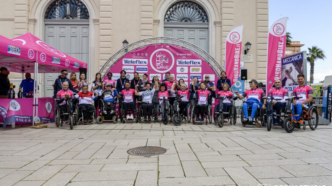 Giro Handbike 2022: a Bari una prima tappa strepitosa
