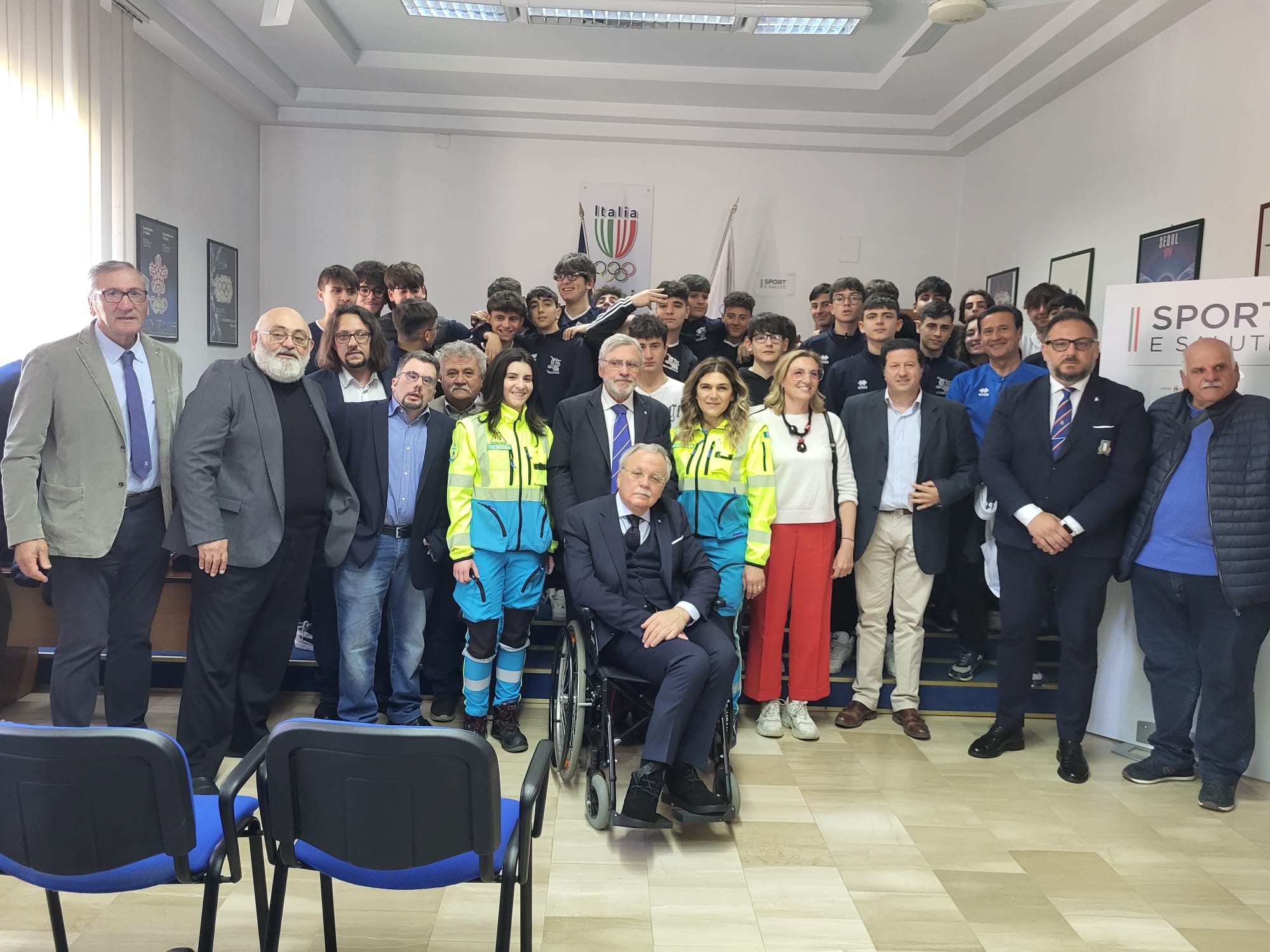 Conferenza Stampa presentazione progetto Rugby integrato a Benevento