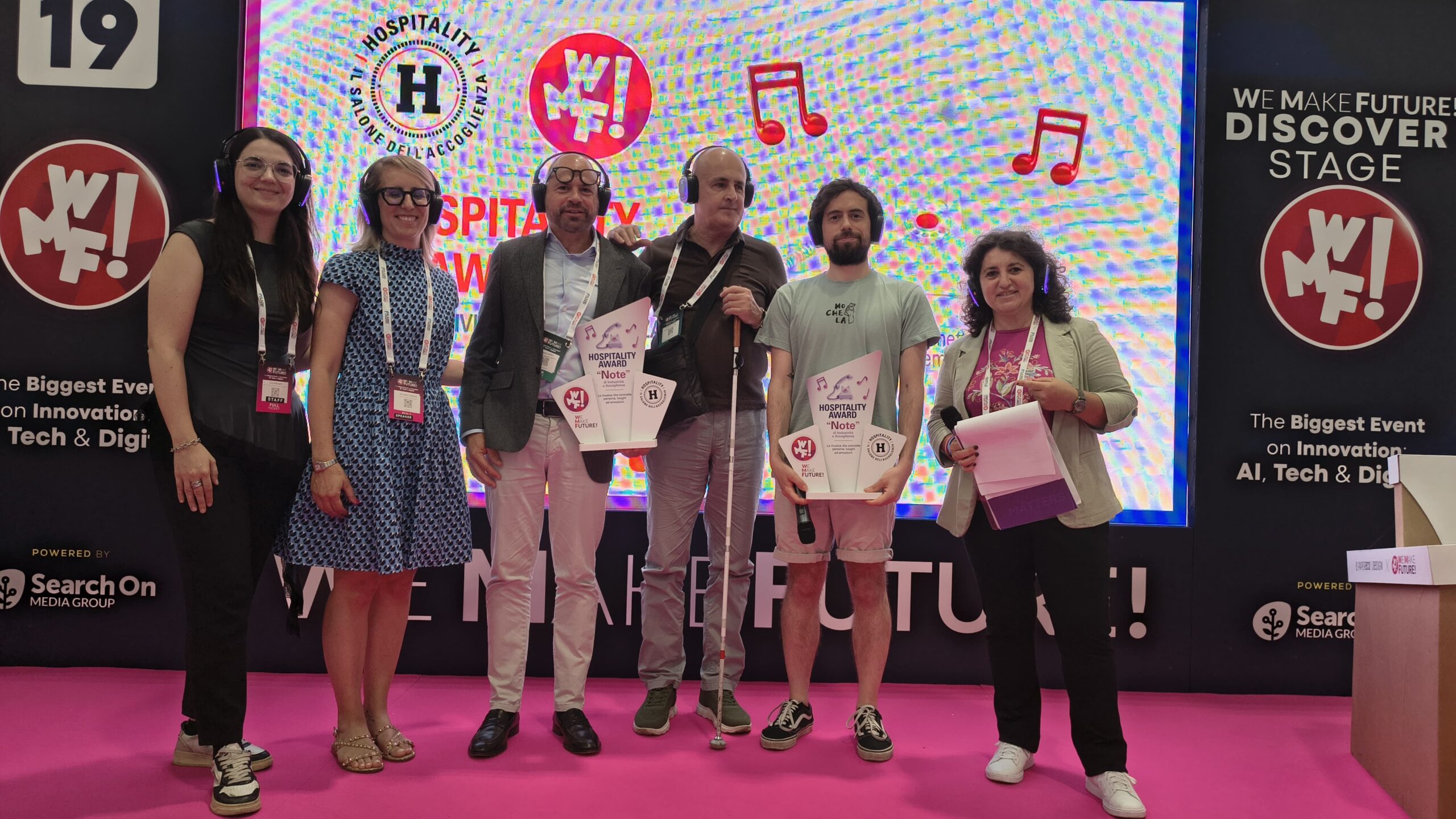 Hospitality Award Il Suono dell'inclusività e dell'accoglienza la premiazione