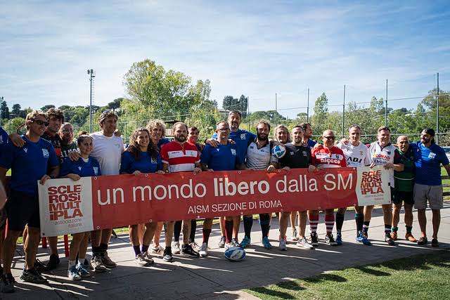 A Roma il rugby fa squadra con AISM Una meta che vale molto di più