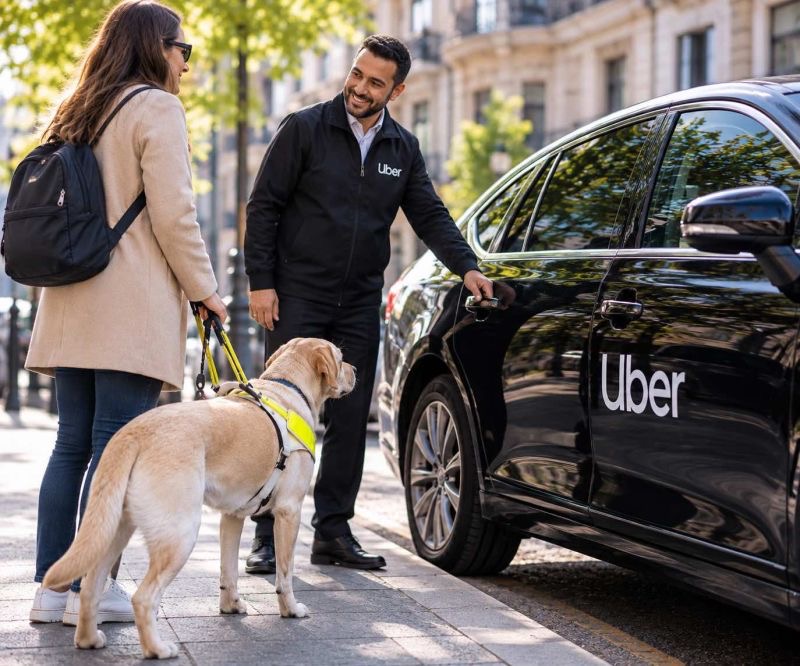 Più autonomia, meno barriere UICI, FISPIC e Uber insieme per favorire la mobilità delle persone cieche e ipovedenti